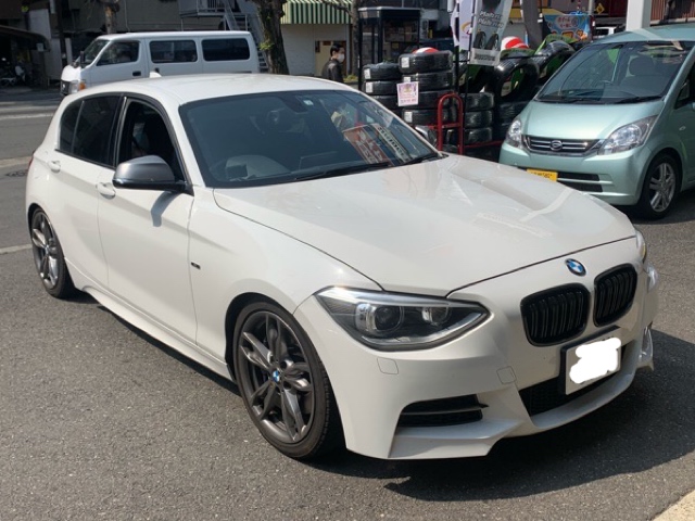 BMW 135 (F20系)ブレーキ交換 | 京都でタイヤ交換・アライメント調整
