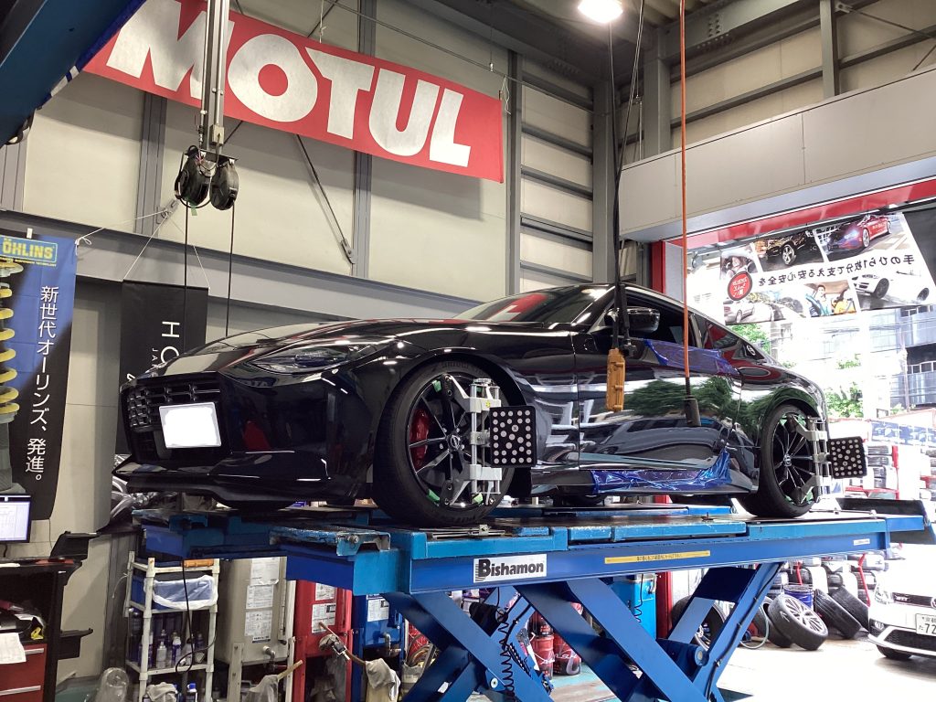 RZ34 フェアレディZ TEIN MONORACING EDFC5取付