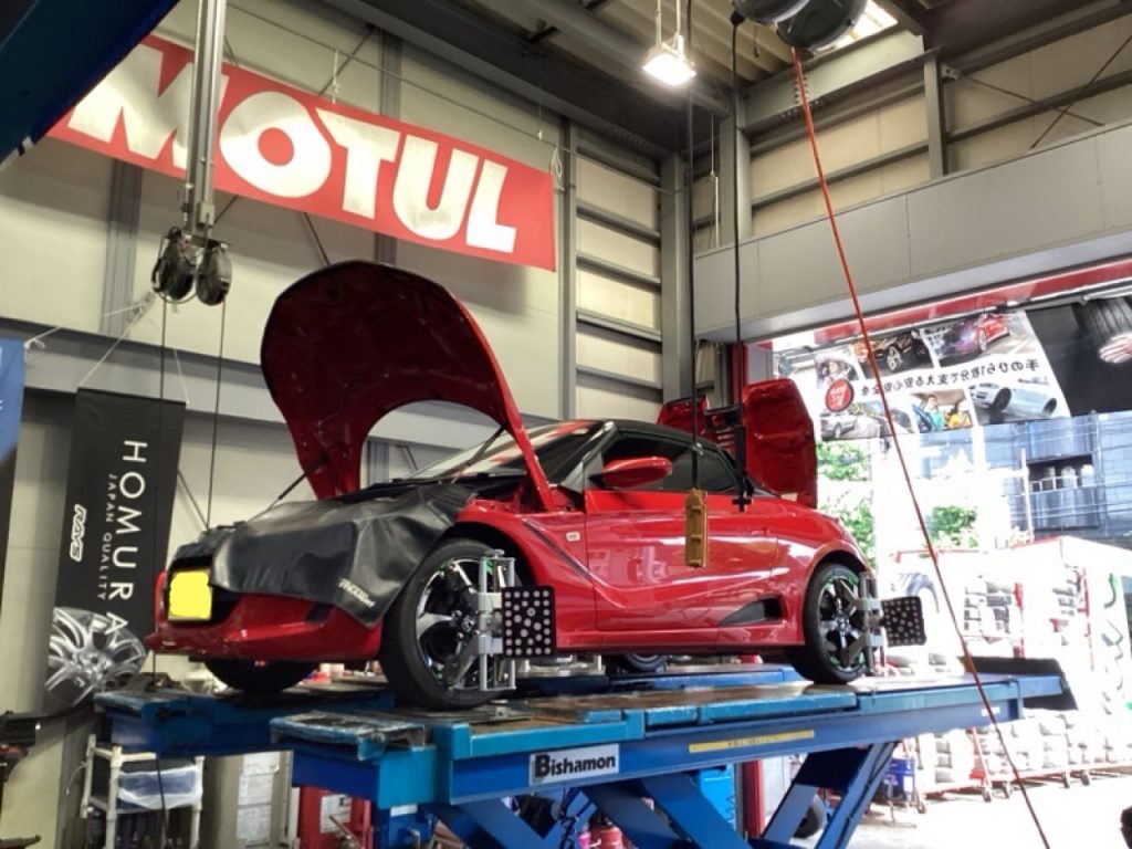 S660アライメント調整
