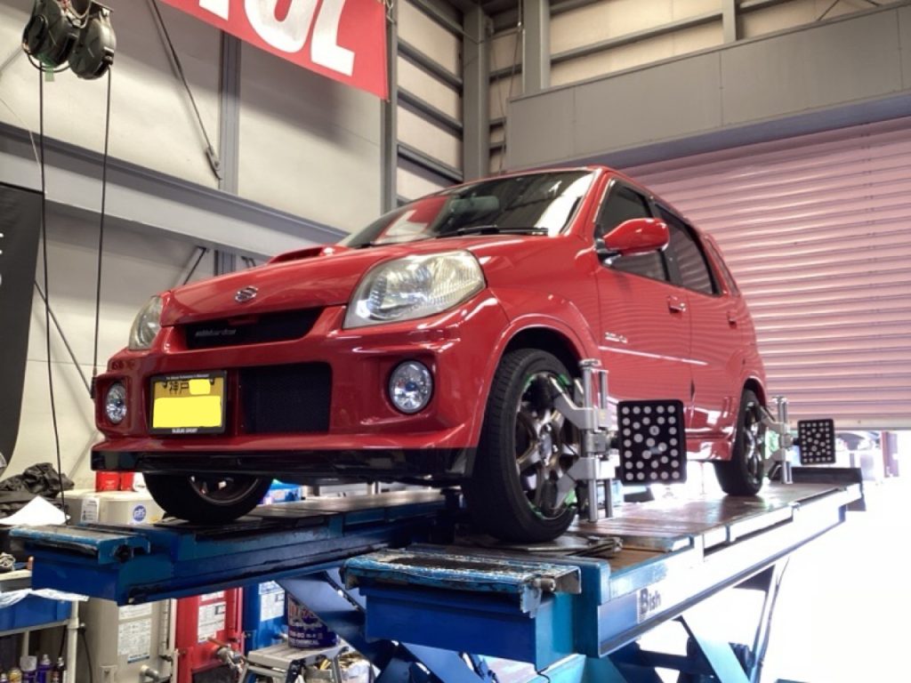 Kei Worksアライメント調整