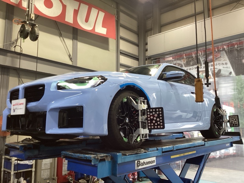 BMW M2 G87 アライメント調整